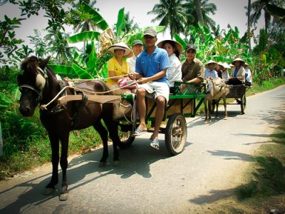 Thuê xe đi Kdl miệt vườn Bến Tre